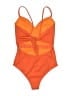 Blue Blush Orange Bodysuit Size S - photo 2