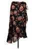 BCBGMAXAZRIA 100% Polyester Paisley Black Casual Skirt Size M - photo 1