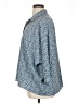 Chico's 100% Polyester Polka Dots Blue 3/4 Sleeve Blouse Size XL (3) - photo 5