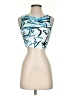 Shein Blue Sleeveless T-Shirt Size S - photo 1