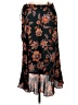 BCBGMAXAZRIA 100% Polyester Paisley Black Casual Skirt Size M - photo 2