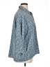Chico's 100% Polyester Polka Dots Blue 3/4 Sleeve Blouse Size XL (3) - photo 4