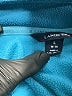 Lands' End 100% Polyester Teal Turtleneck Sweater Size L - photo 4