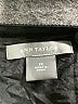 Ann Taylor 100% Polyester Solid Black Formal Skirt Size 10 - photo 4