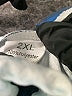 Unbranded 100% Polyester Color Block Blue Casual Pants Size XXL - photo 4