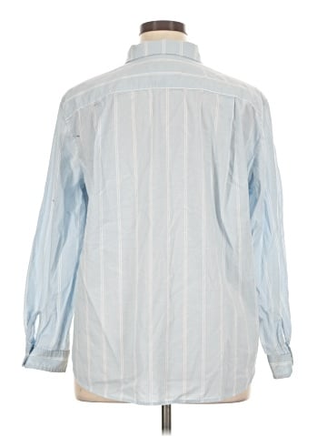 Ann Taylor LOFT Long Sleeve Button-Down Shirt (view 2)