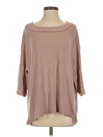 H by Bordeaux 3/4 Sleeve Top (view 1)