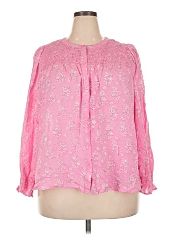 Crown & Ivy Long Sleeve Blouse (view 1)