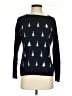 Talbots Print Blue Pullover Sweater Size P Petite - photo 1