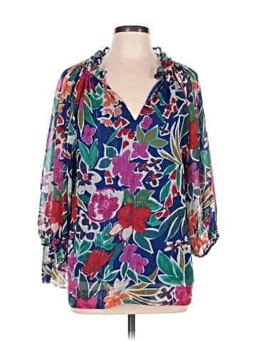 Umgee 3/4 Sleeve Blouse (view 1)