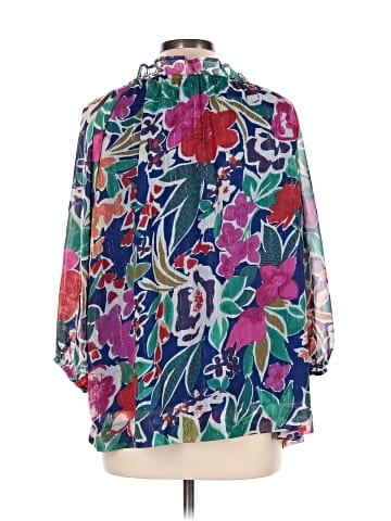 Umgee 3/4 Sleeve Blouse (view 2)