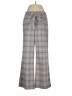 Dillard's Plaid Gray Casual Pants Size 8 - photo 1
