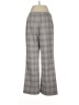 Dillard's Plaid Gray Casual Pants Size 8 - photo 2