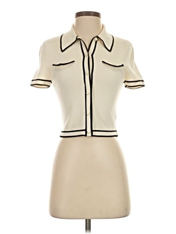 Alice + Olivia Short Sleeve Blouse (view 1)