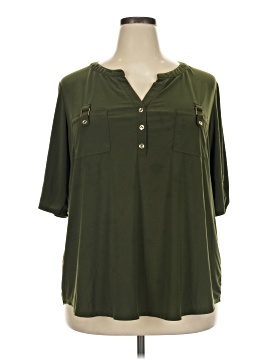 Perseption Concept 3/4 Sleeve Blouse