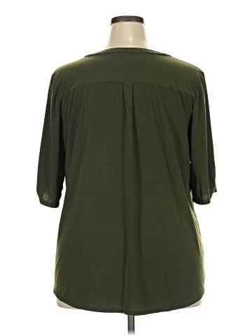 Perseption Concept 3/4 Sleeve Blouse (view 2)