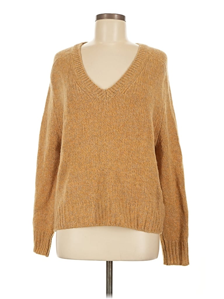 Pre-owned 360 Sweater Pullover Sweater In Gold