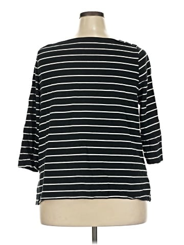 Ava & Viv 3/4 Sleeve T-Shirt (view 2)