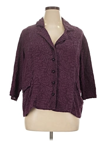 URU 3/4 Sleeve Button-Down Shirt (view 1)