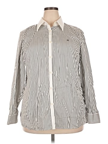 Lauren by Ralph Lauren Long Sleeve Button-Down Shirt (view 1)