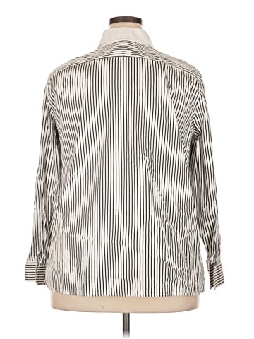 Lauren by Ralph Lauren Long Sleeve Button-Down Shirt (view 2)