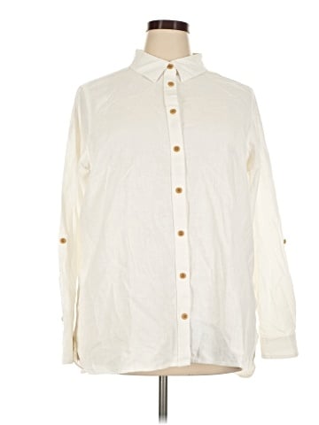 Duluth Trading Co. Long Sleeve Button-Down Shirt (view 1)