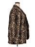 Worthington Animal Print Brown Blazer Size XXL - photo 4