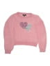 DKNY 100% Polyester Hearts Pink Pullover Sweater Size L (kids) - photo 1