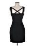Guess 100% Polyester Solid Black Cocktail Dress Size 6 - photo 2