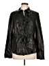 Escada 100% Leather Black Leather Jacket Size EU 42 / US 12 - photo 1