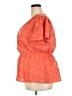 Lane Bryant 100% Polyester Orange Short Sleeve Blouse Size 18 - 20 Plus - photo 5
