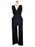 Korye Solid Black Jumpsuit Size XL - photo 1