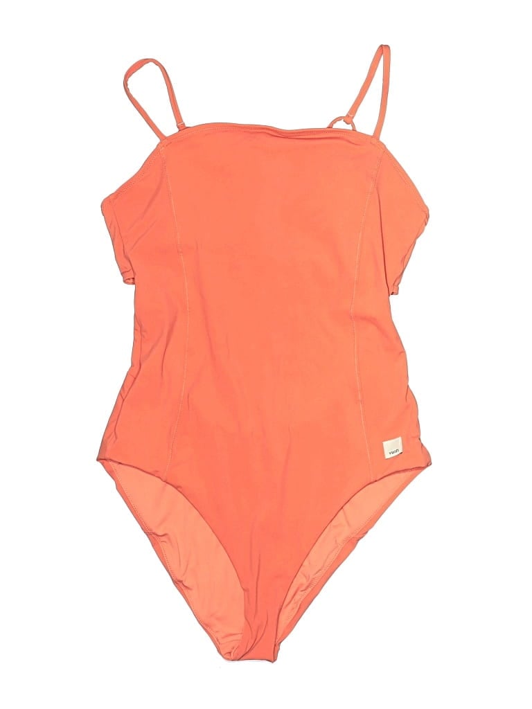 Pre-owned Vuori One Piece Swimsuit In Orange