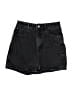 Zara Black Denim Shorts Size L - photo 1