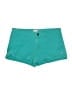 Mossimo Supply Co. Solid Teal Shorts Size 11 - photo 1