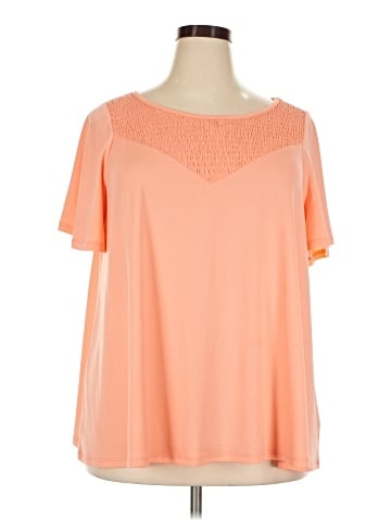 Lane Bryant Short Sleeve Blouse (view 1)