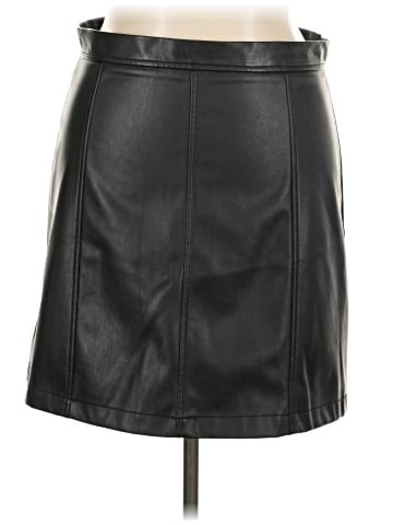 Banana Republic Factory Store Faux Leather Skirt (view 1)