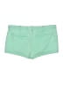 Express Solid Green Shorts Size 8 - photo 2