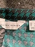Susan Graver Houndstooth Green Teal 3/4 Sleeve Blouse Size L - photo 7