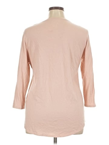 Chico's 3/4 Sleeve T-Shirt (view 2)
