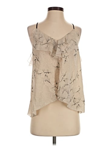 Rebecca Taylor Sleeveless Silk Top (view 1)