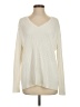 Lands' End 100% Cotton Ivory Pullover Sweater Size S - photo 1