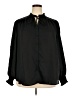 Dex 100% Polyester Black Long Sleeve Blouse Size 3X - photo 1
