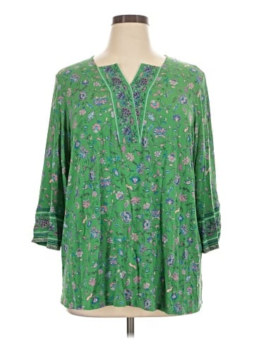 J.Jill 3/4 Sleeve Blouse (view 1)