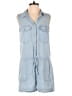 Velvet Heart Solid Blue Romper Size S - photo 1