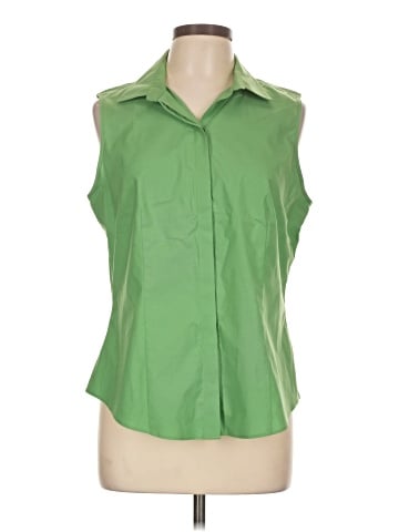 Talbots Sleeveless Button-Down Shirt (view 1)