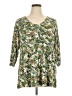 J.Jill Green 3/4 Sleeve Blouse Size XL - photo 1