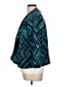 Chico's Print Teal Blazer Size Lg (2) - photo 5