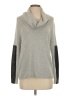 BCBGMAXAZRIA Color Block Gray Pullover Sweater Size XS - photo 1