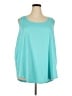 Torrid Active Teal Sleeveless T-Shirt Size 5X Plus (5) - photo 1